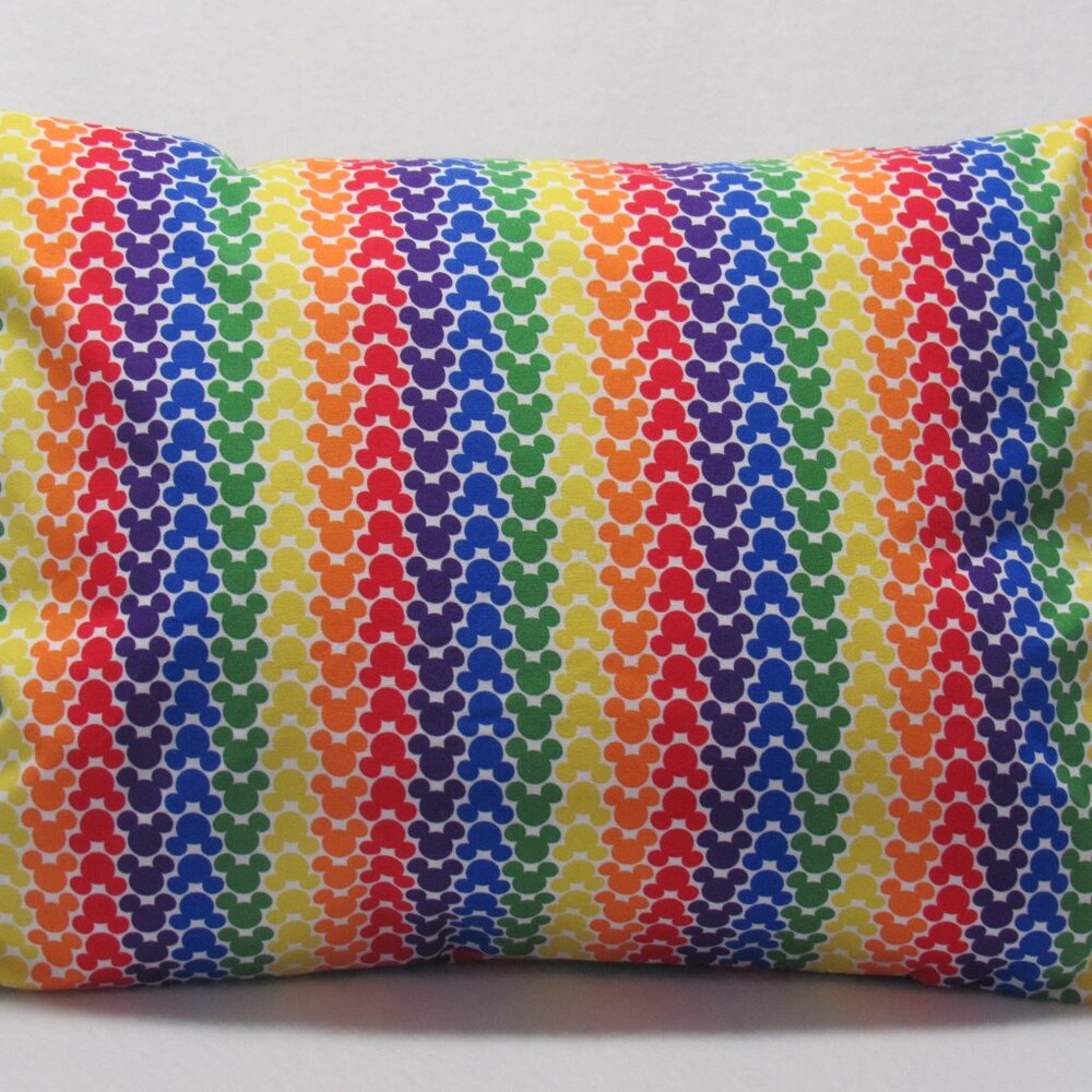 Mickey Rainbow Ears Travel Pillow
